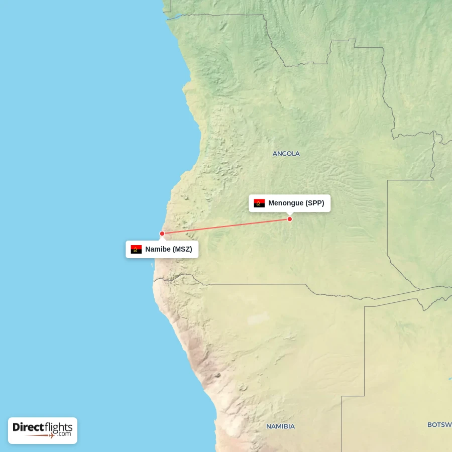 SPP - MSZ route map