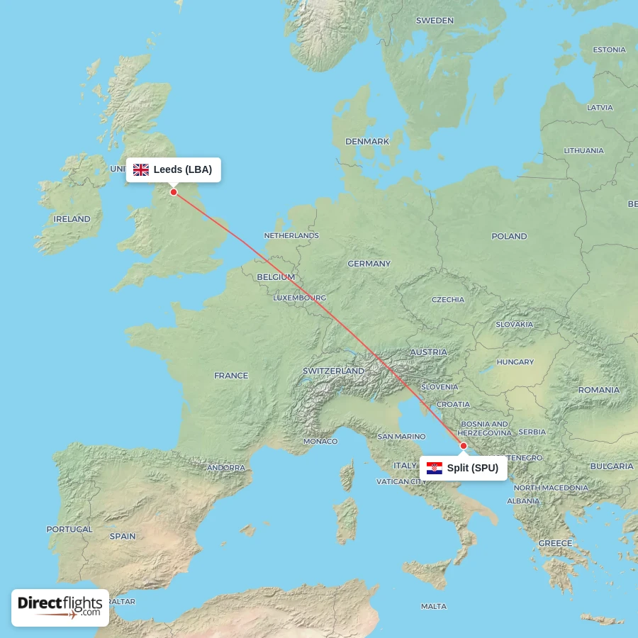 SPU - LBA route map