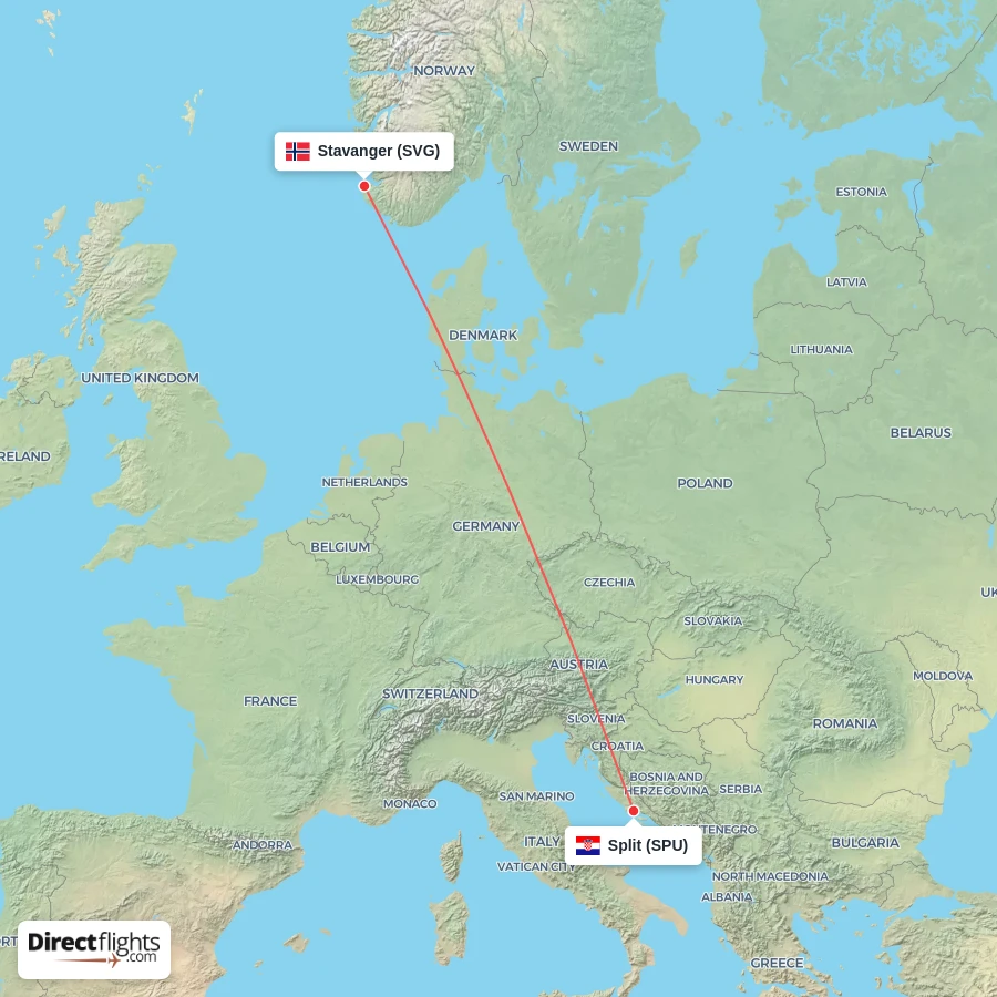 SPU - SVG route map