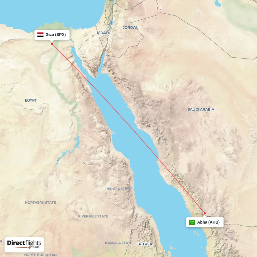 SPX - AHB route map