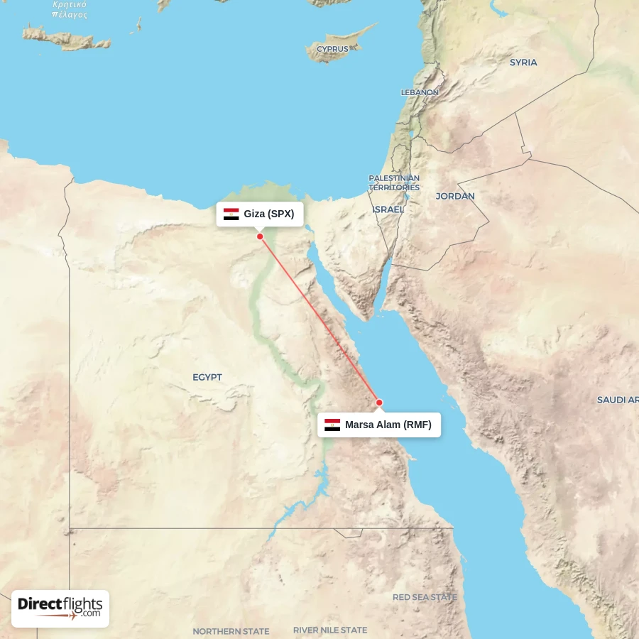 SPX - RMF route map