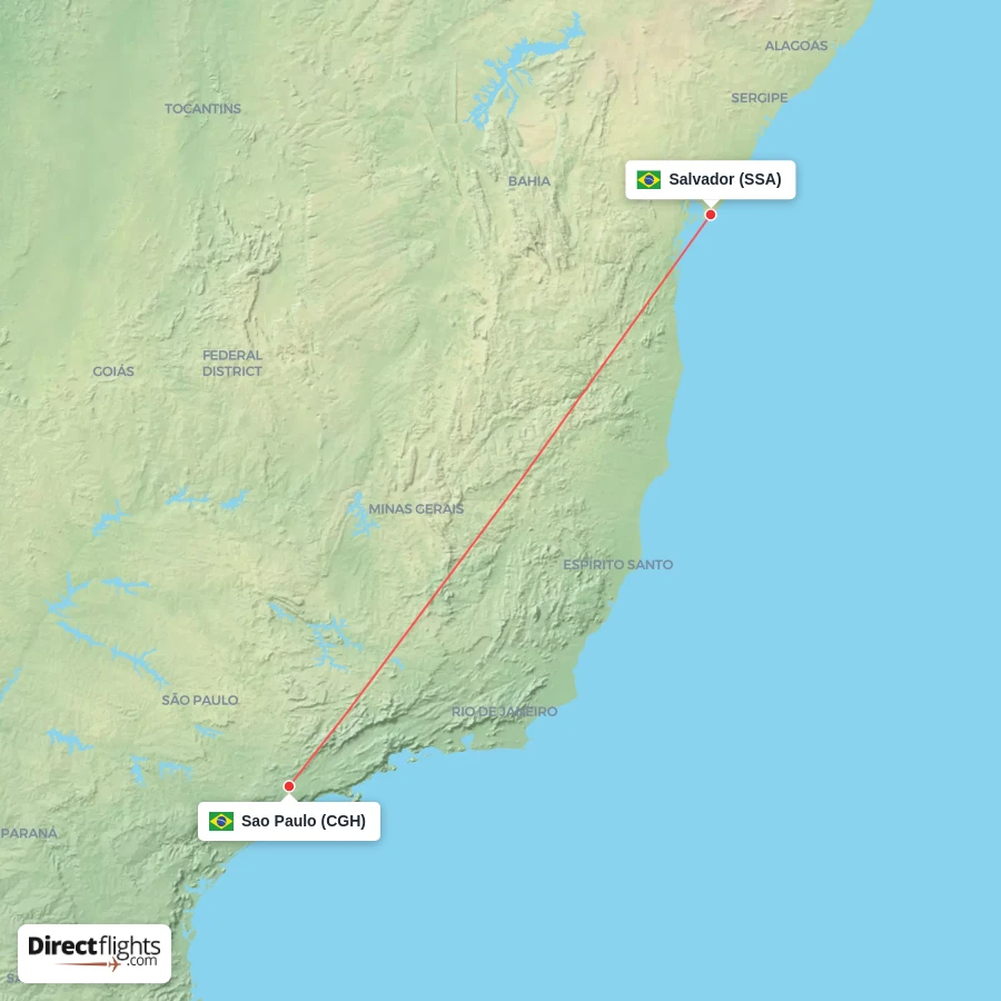 SSA - CGH route map