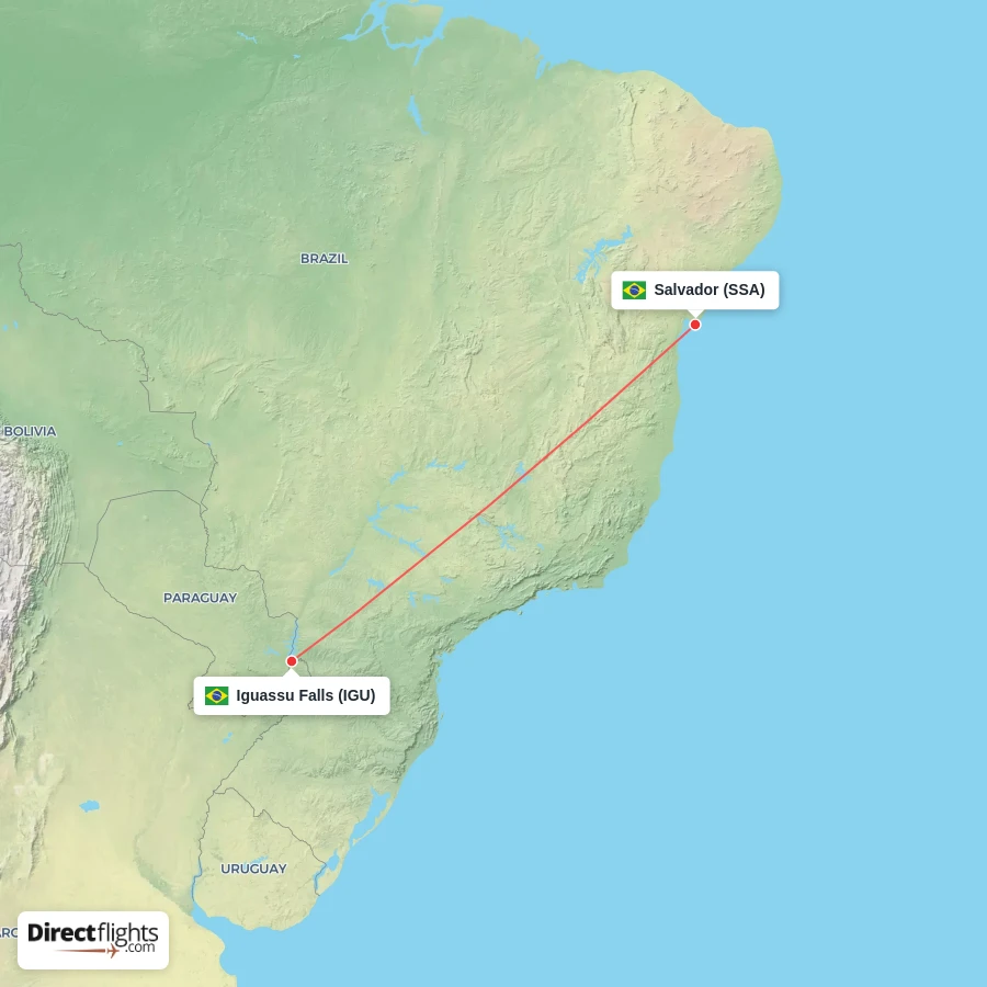 SSA - IGU route map