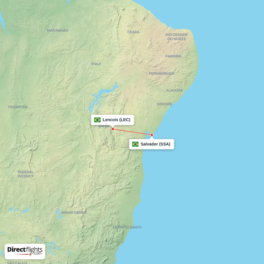 SSA - LEC route map