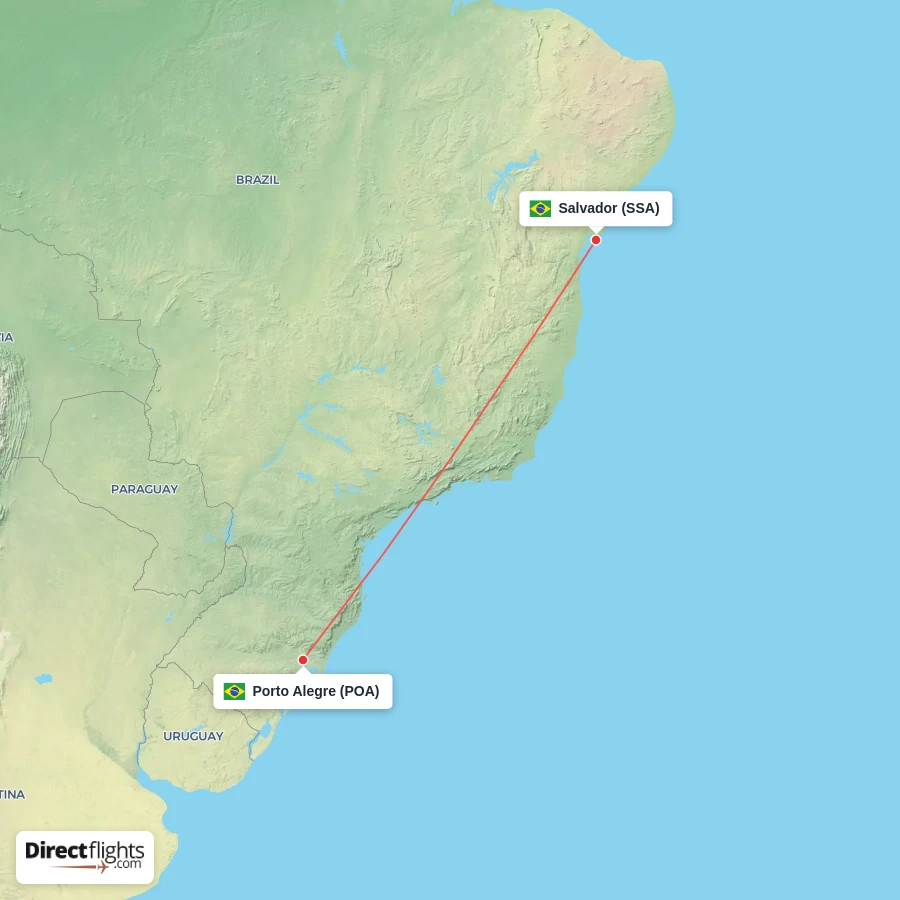 SSA - POA route map