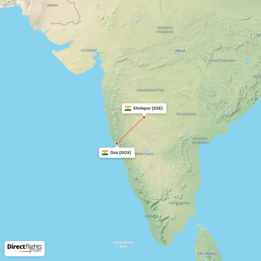 SSE - GOX route map