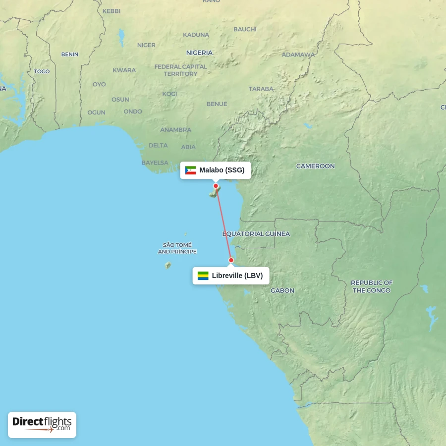 SSG - LBV route map