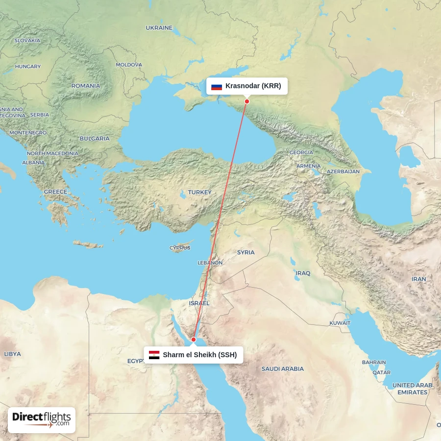 SSH - KRR route map