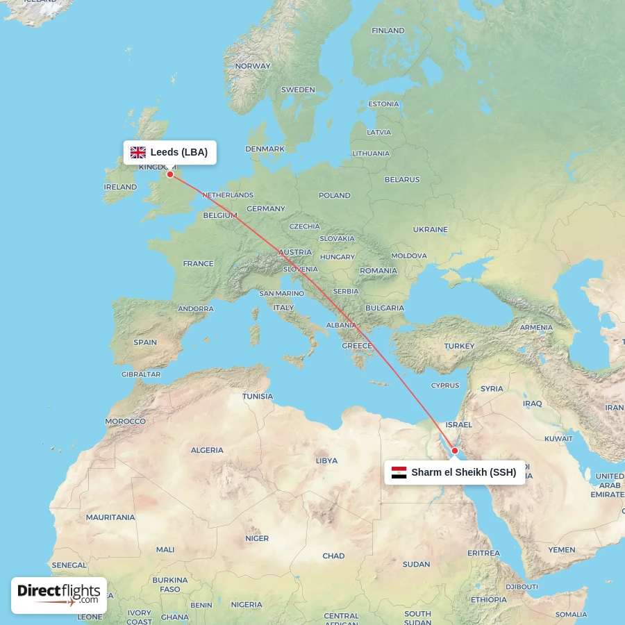 SSH - LBA route map