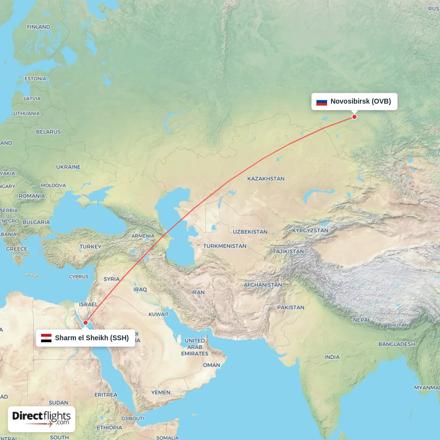 SSH - OVB route map