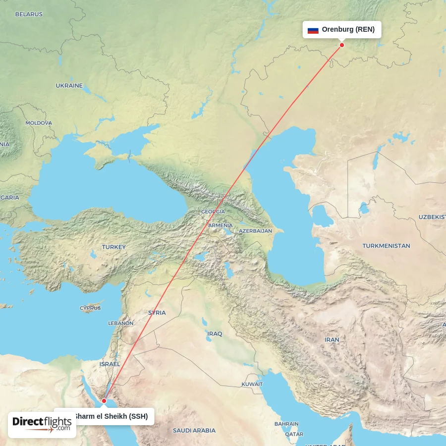SSH - REN route map