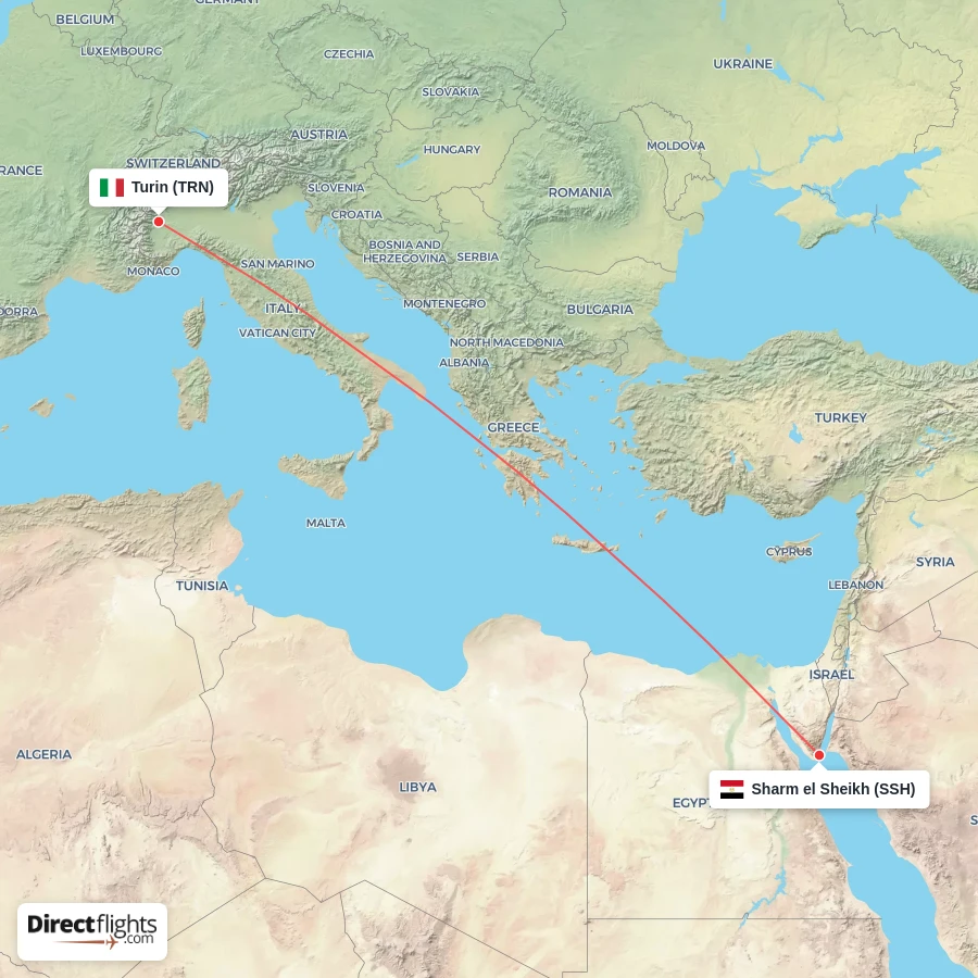 SSH - TRN route map