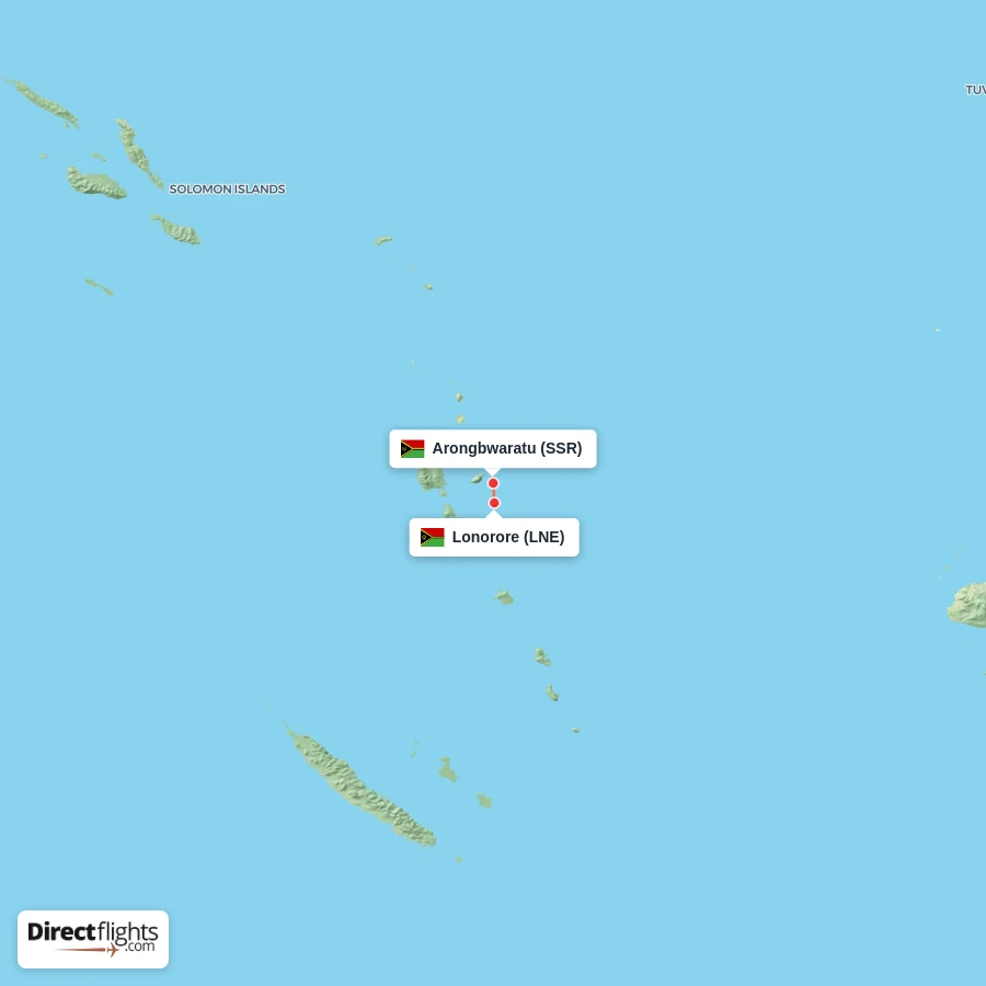 SSR - LNE route map