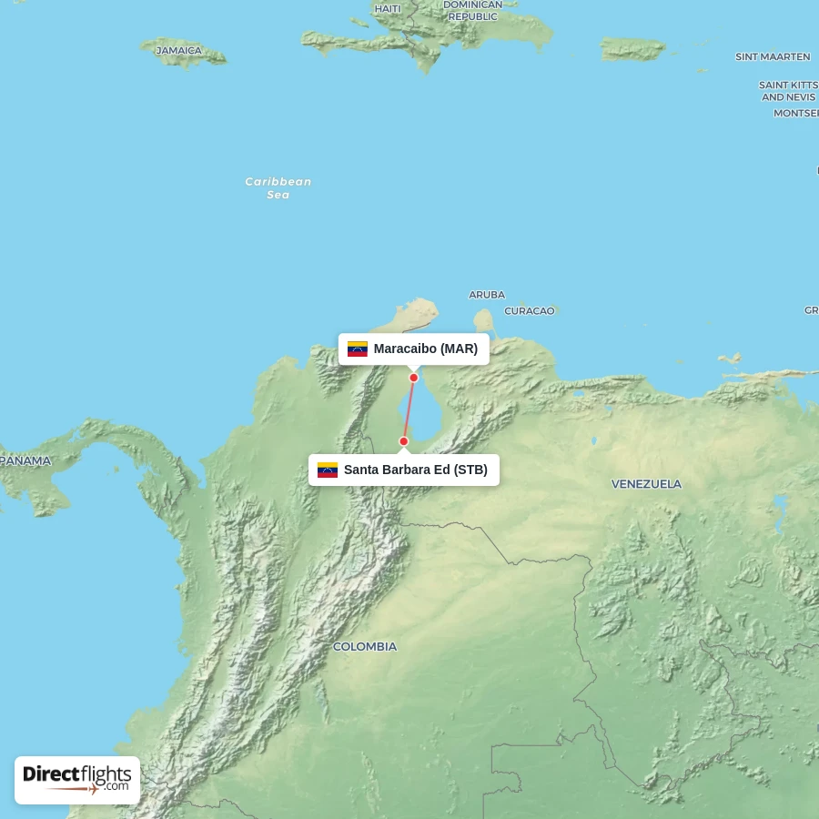 STB - MAR route map