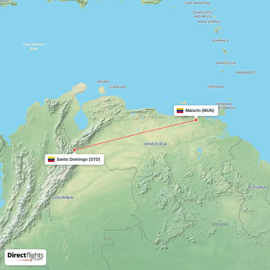 STD - MUN route map