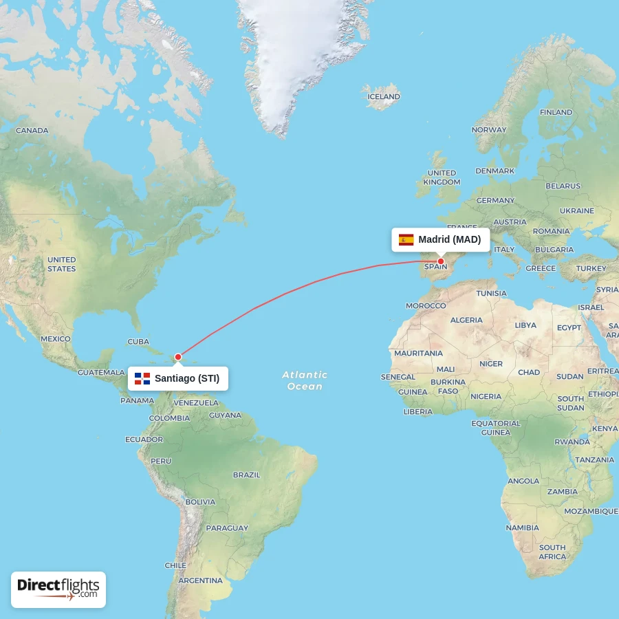 STI - MAD route map