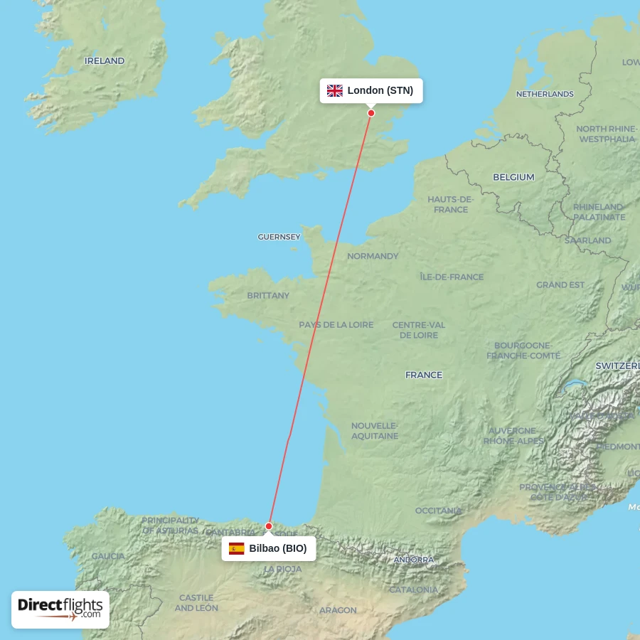 STN - BIO route map
