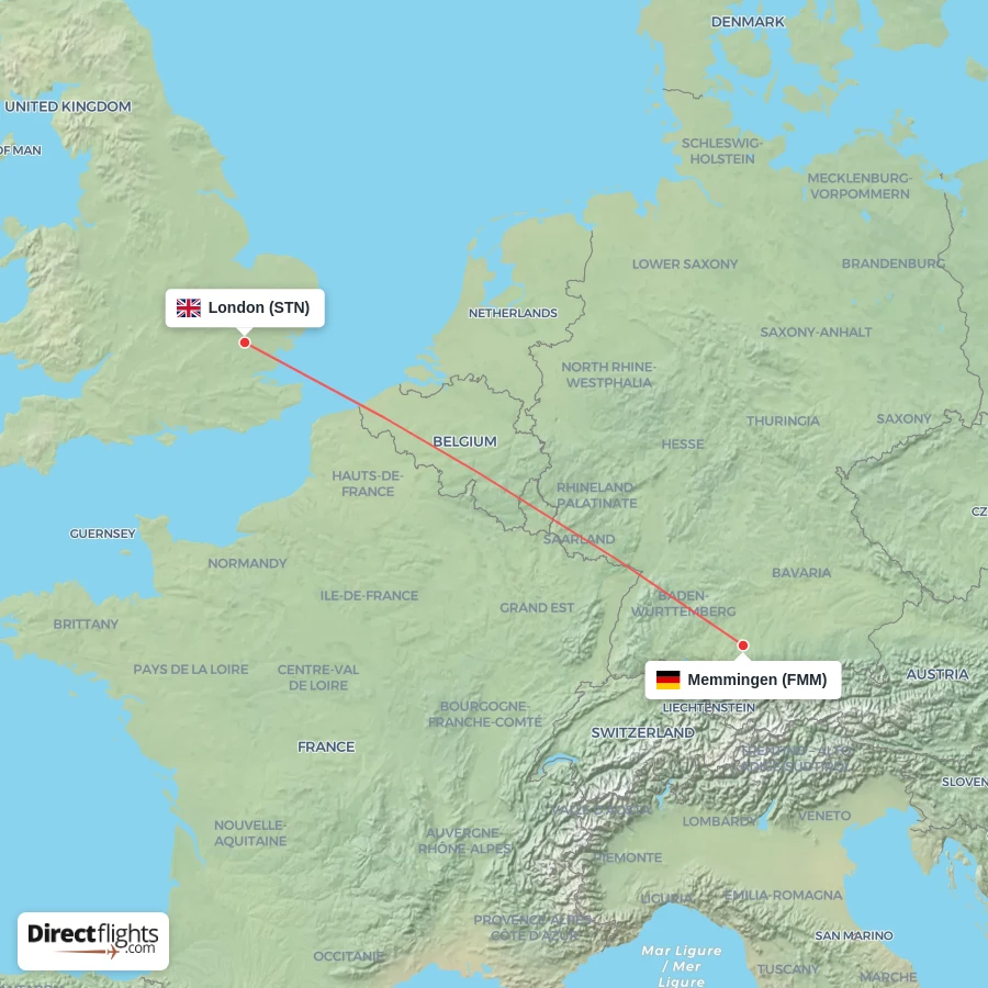 STN - FMM route map