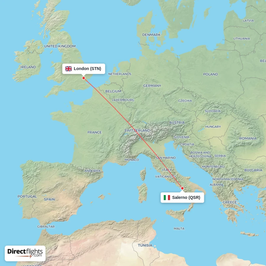 STN - QSR route map