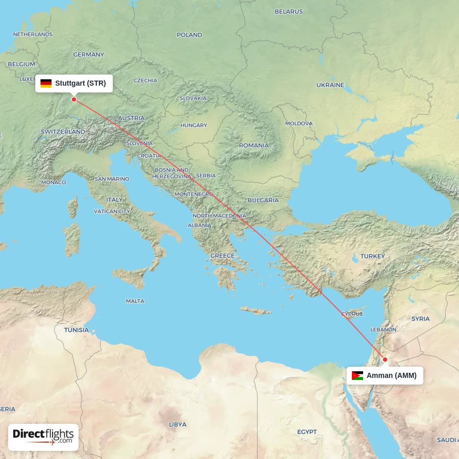 STR - AMM route map