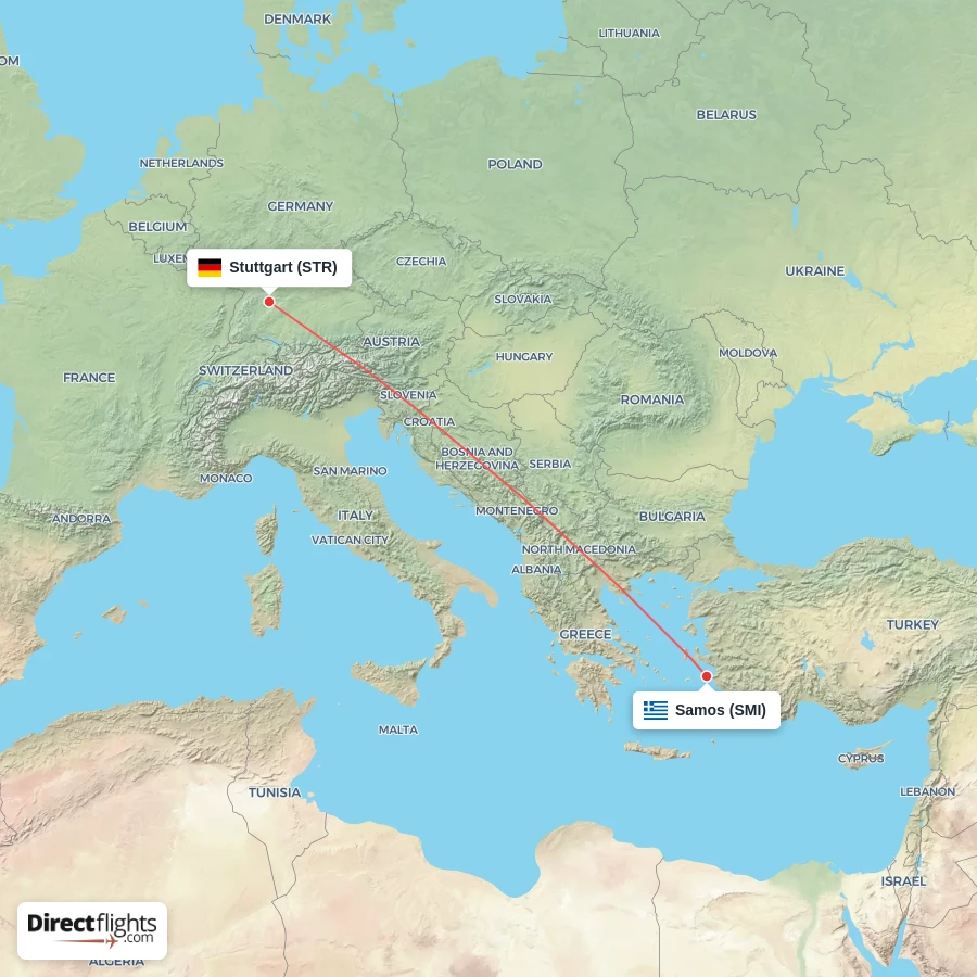STR - SMI route map