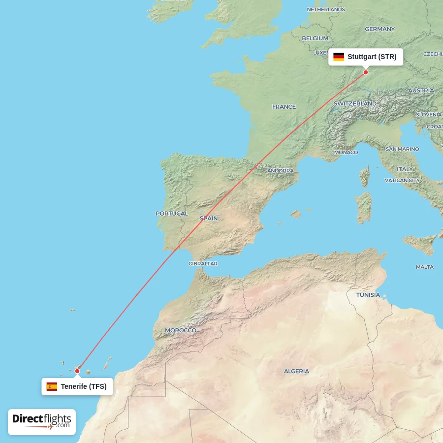 STR - TFS route map