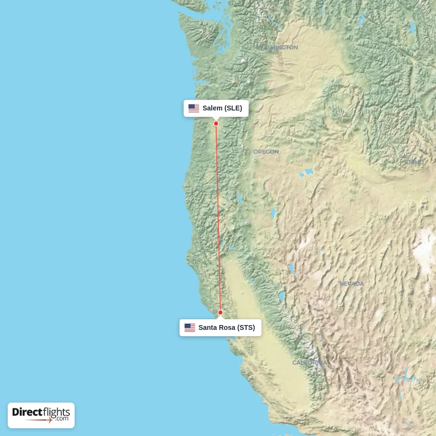 STS - SLE route map