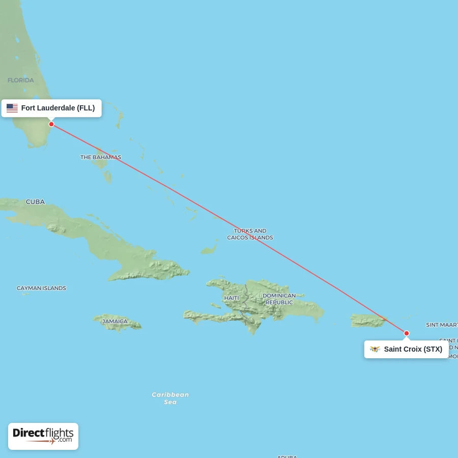 STX - FLL route map