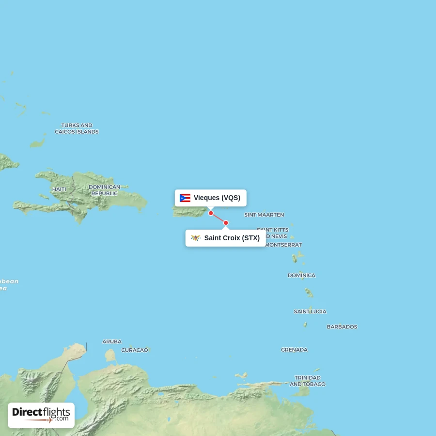 STX - VQS route map