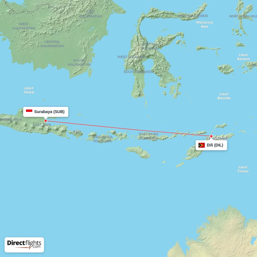 SUB - DIL route map