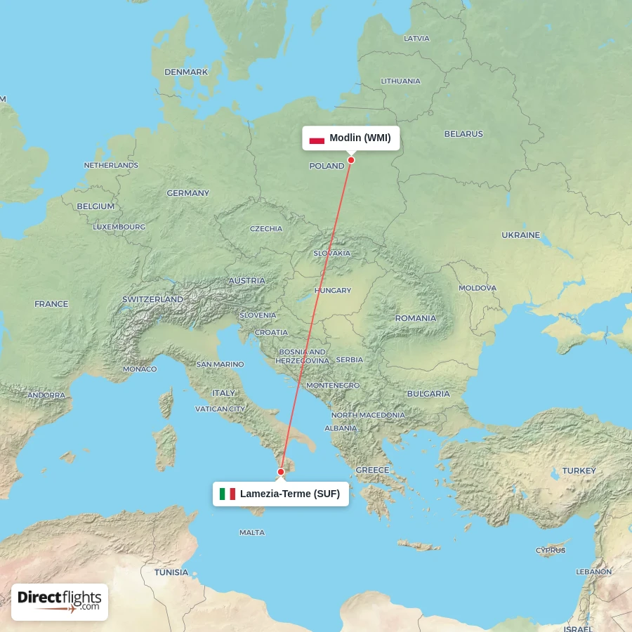 SUF - WMI route map