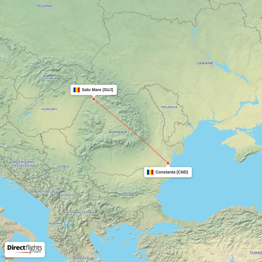 SUJ - CND route map