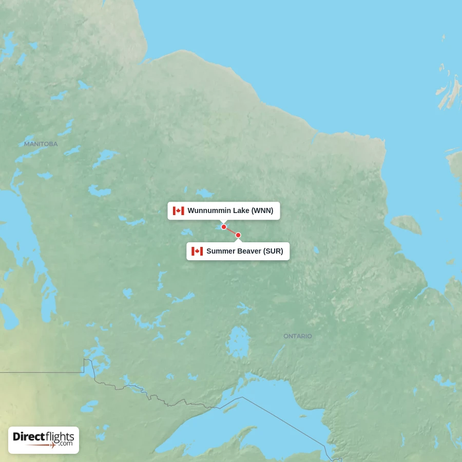 SUR - WNN route map