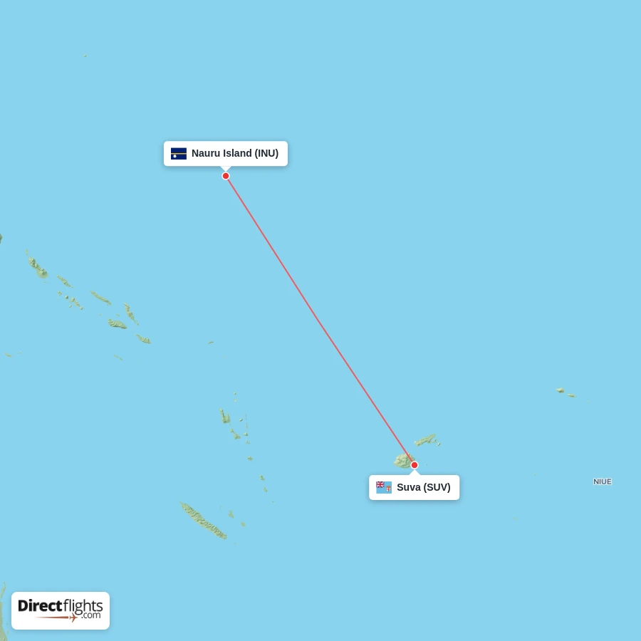 SUV - INU route map