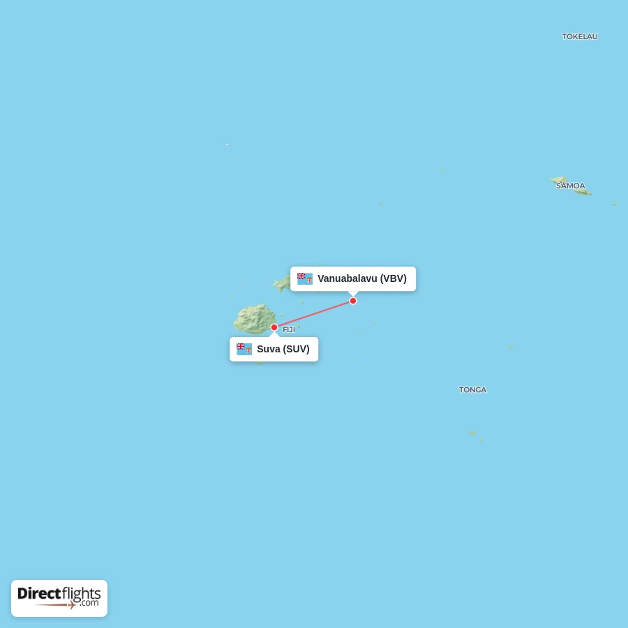 SUV - VBV route map