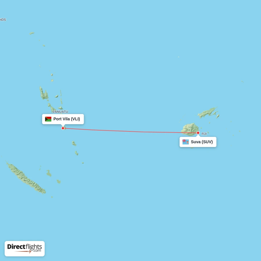 SUV - VLI route map