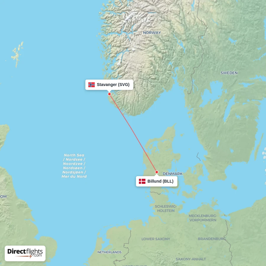 SVG - BLL route map
