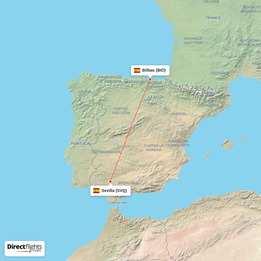 SVQ - BIO route map