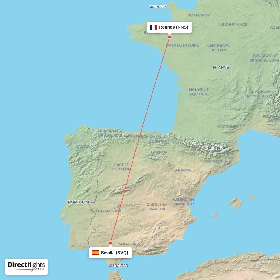 SVQ - RNS route map