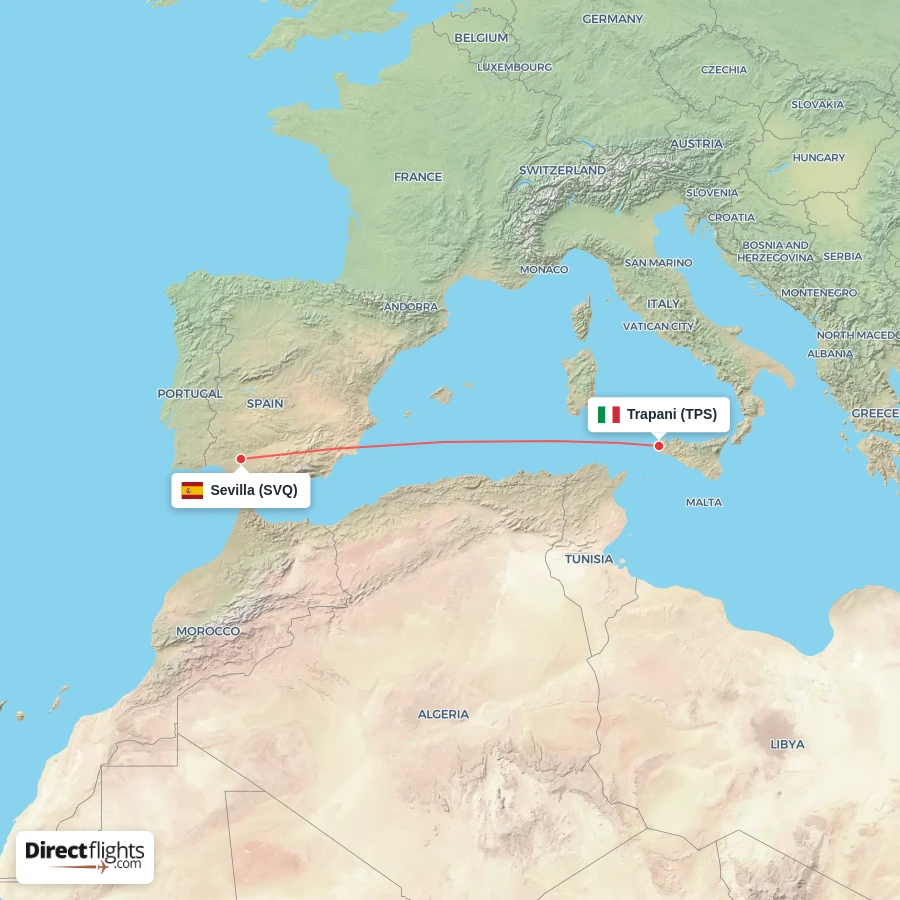 SVQ - TPS route map