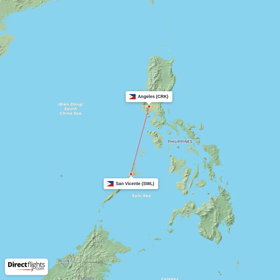 SWL - CRK route map