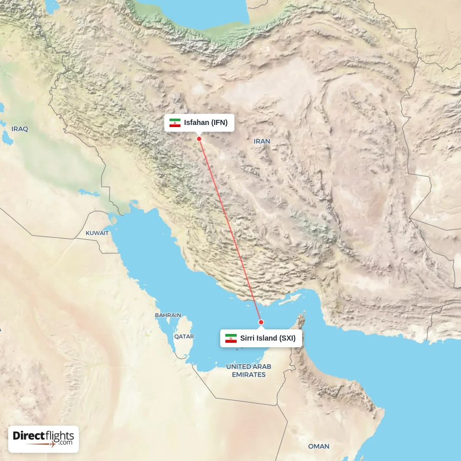 SXI - IFN route map