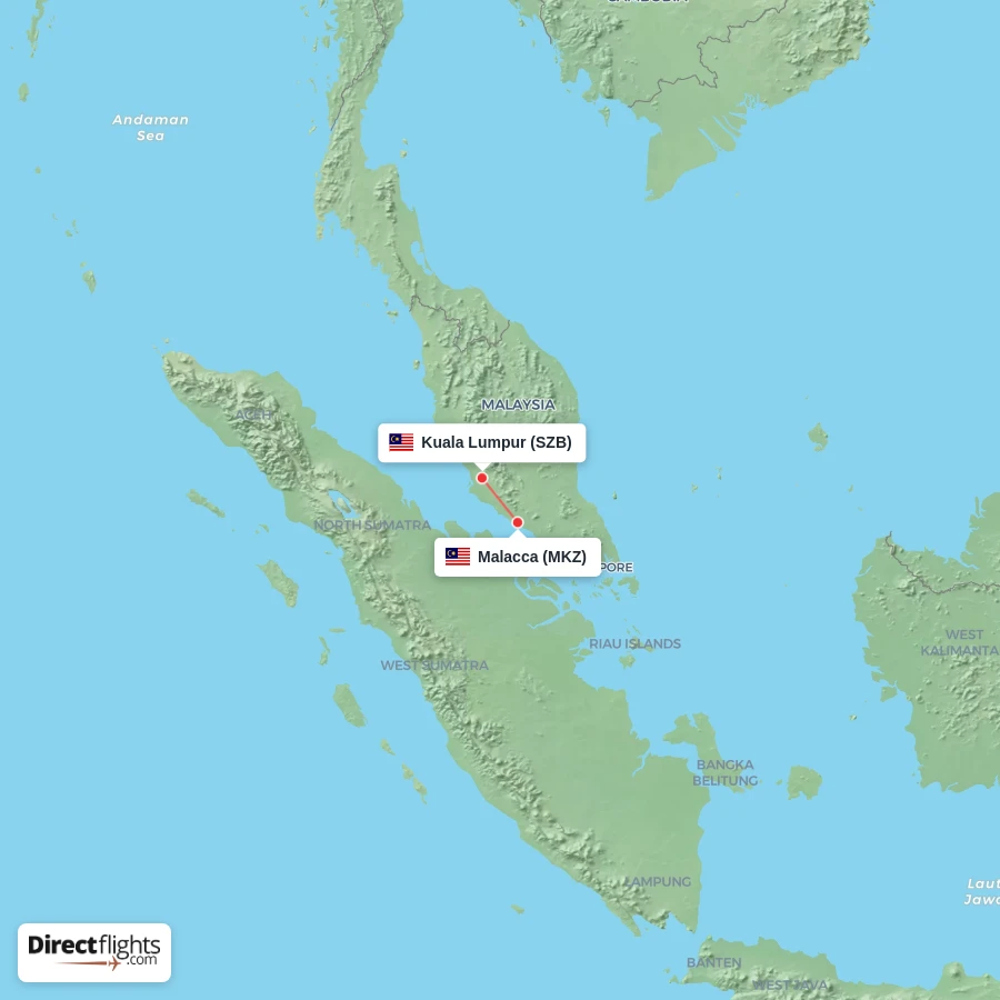 SZB - MKZ route map