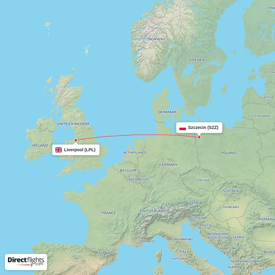 SZZ - LPL route map