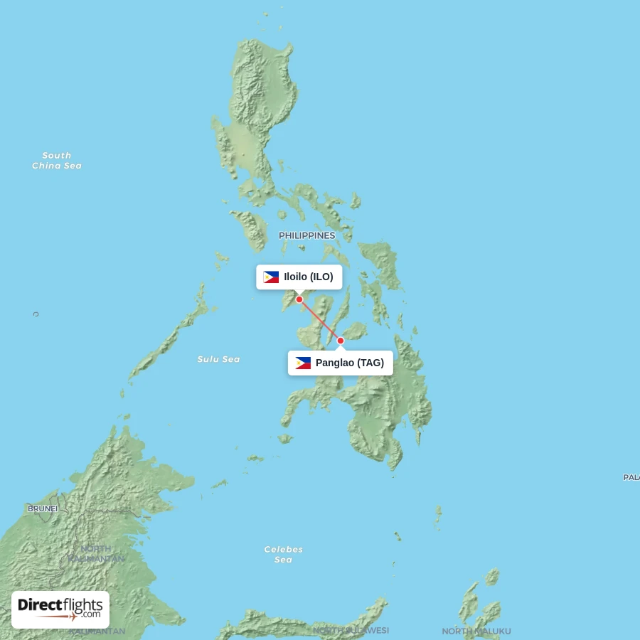 TAG - ILO route map
