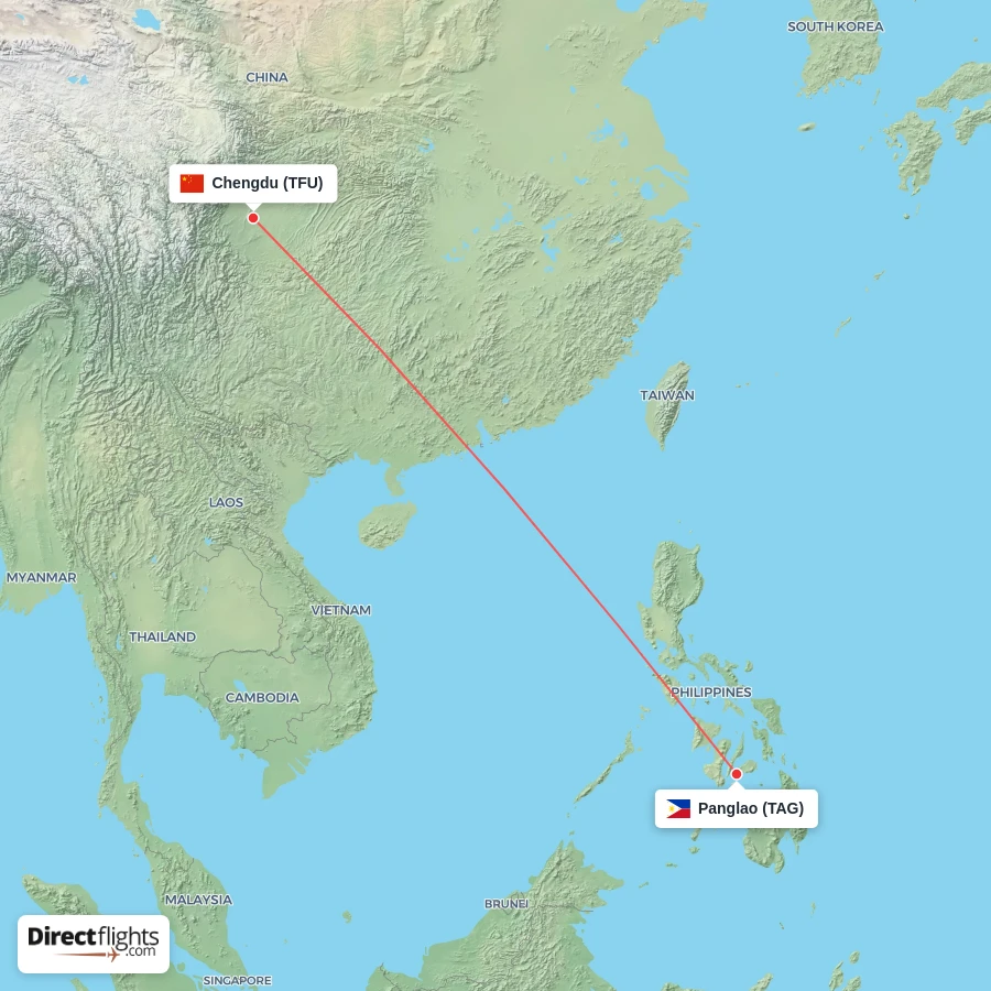 TAG - TFU route map