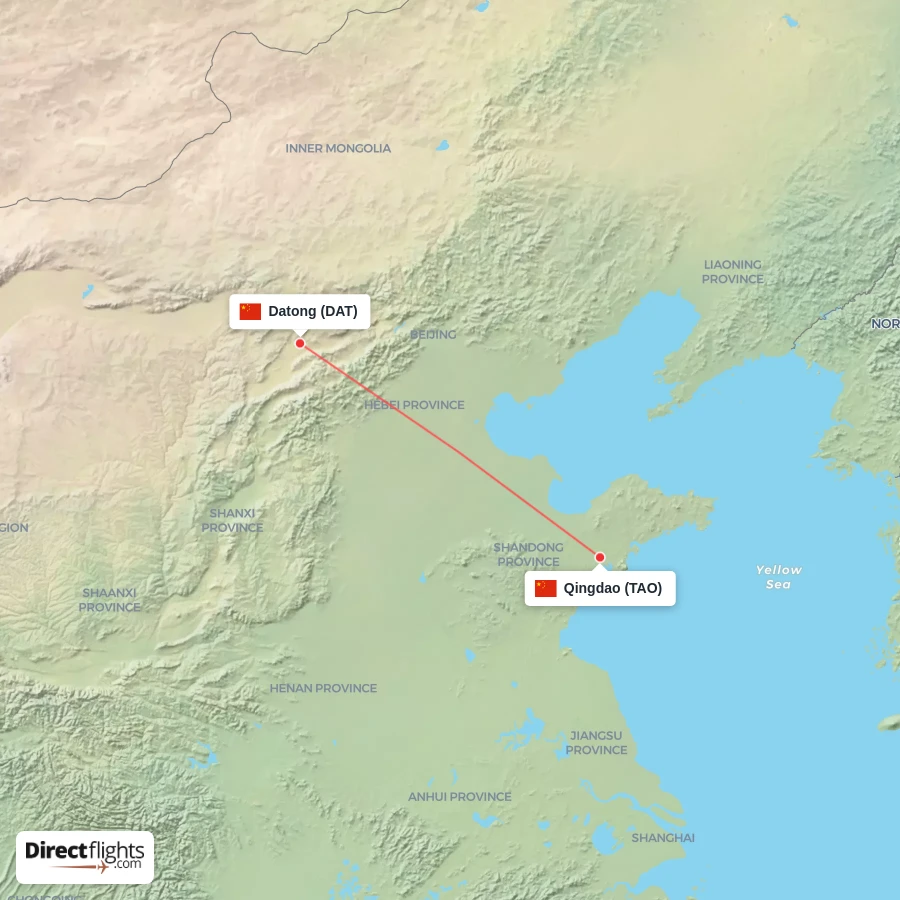 TAO - DAT route map
