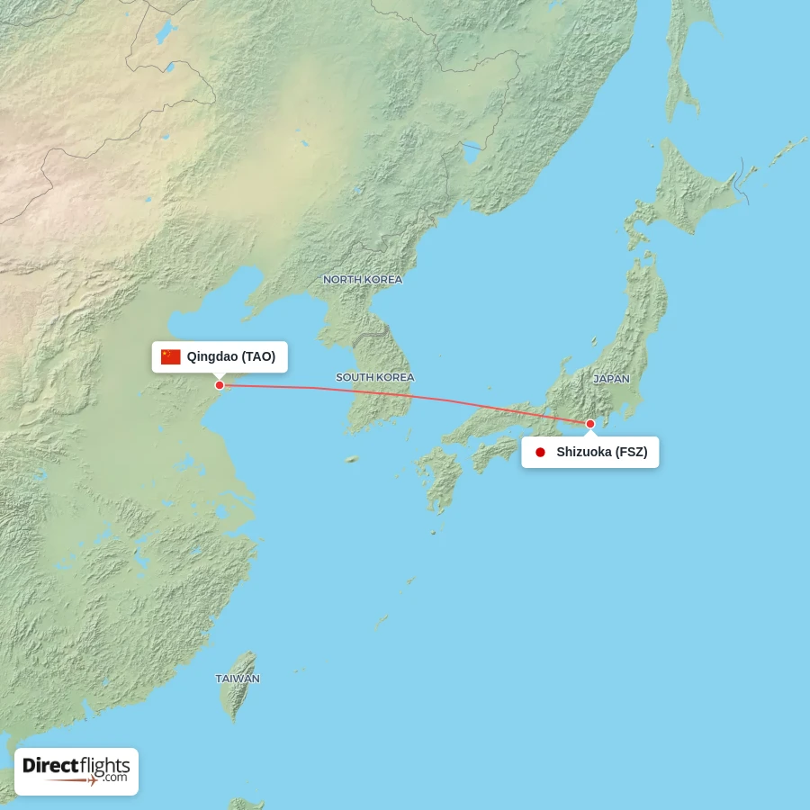 TAO - FSZ route map