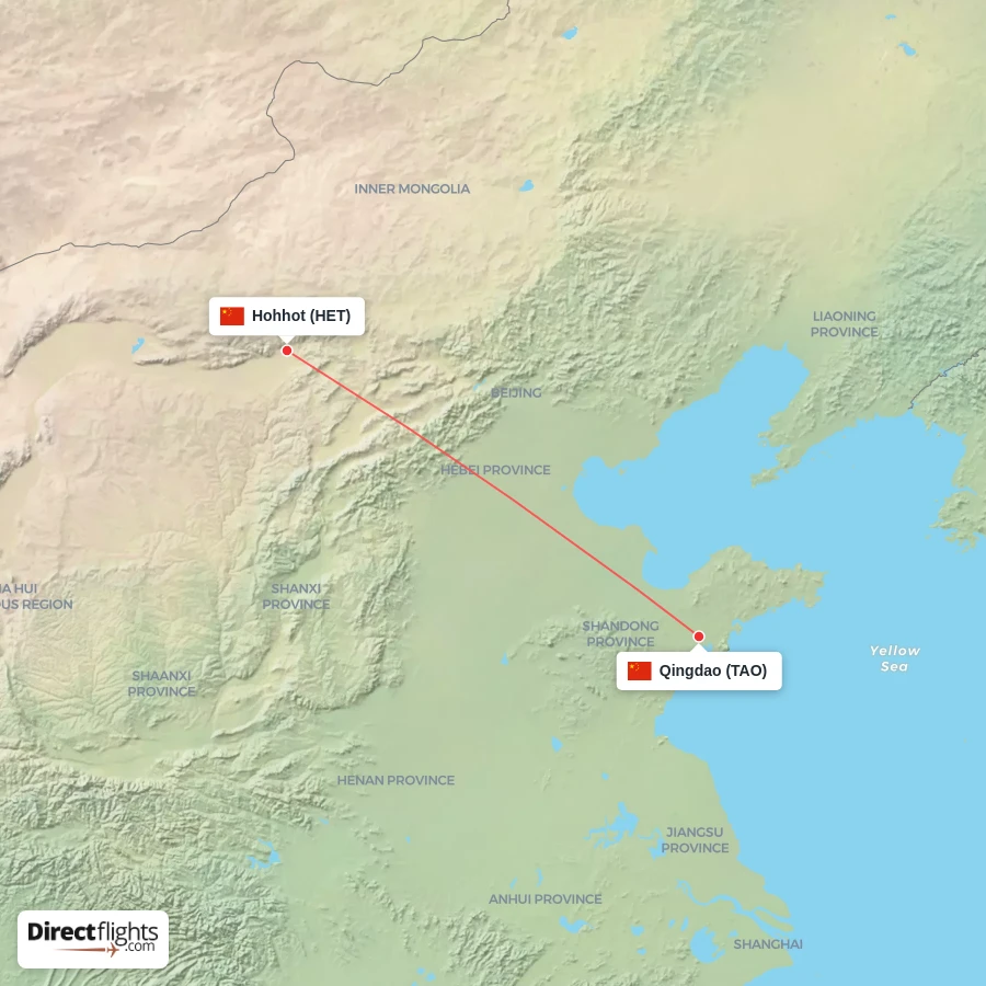 TAO - HET route map