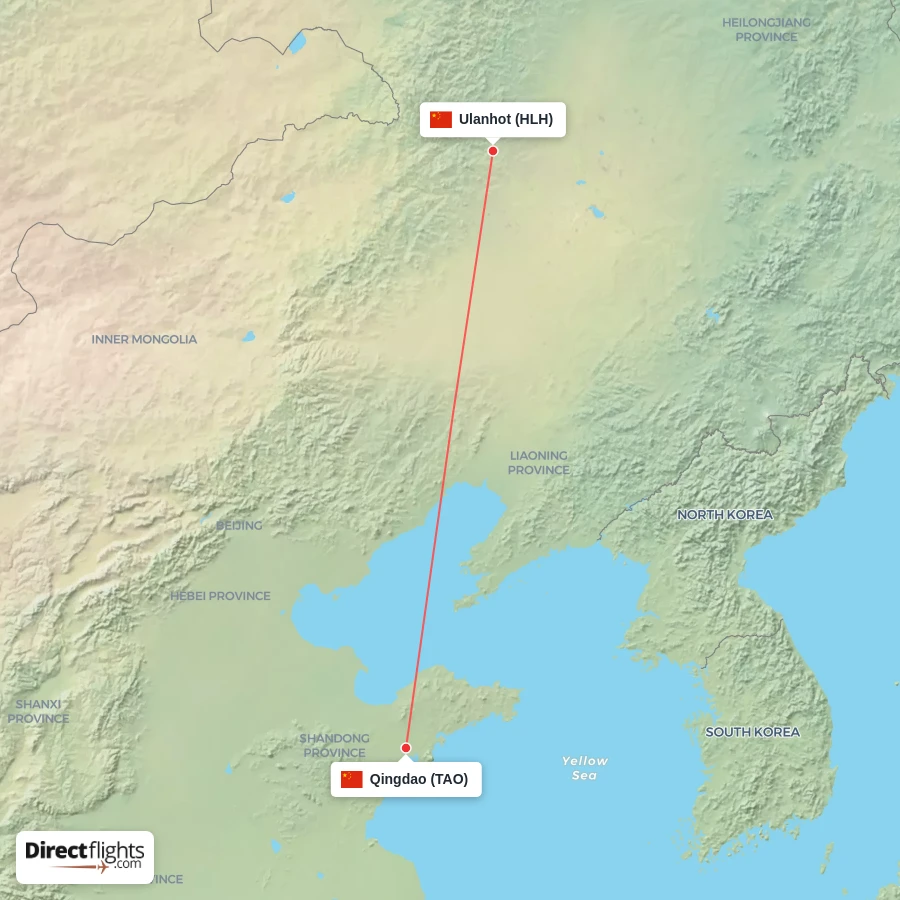 TAO - HLH route map